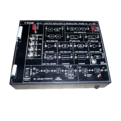 Delta, Adaptive Delta & Delta Sigma Modulation Demodulation Trainer (VPL-CT-ADM) Manufacturers in New Delhi