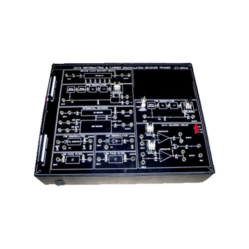 Data Reformatting & Carrier Demodulation Receiver Trainer (VPL-CT-DRCM) Manufacturers in New Delhi