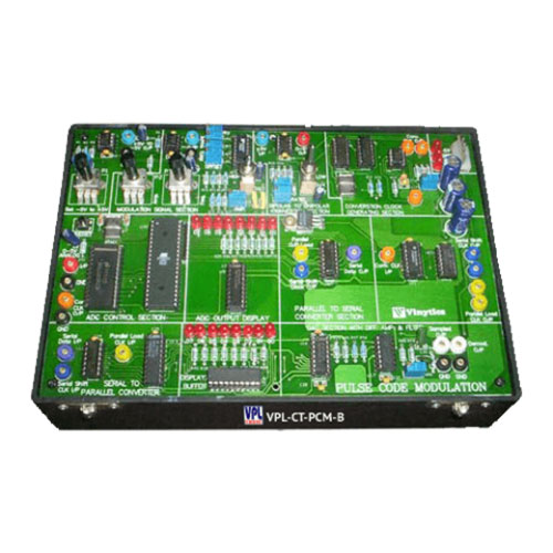 Pulse Code Modulation and Demodulation Trainer-Basic (VPL-CT-PCM-B) Manufacturers in New Delhi