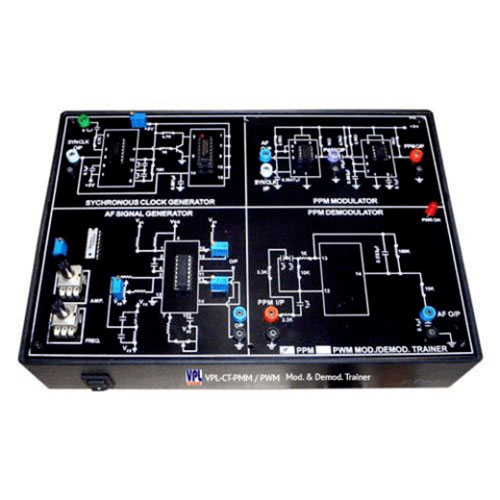 Pulse Width Modulation & Demodulation Trainer (VPL-CT-PWM) Manufacturers in New Delhi